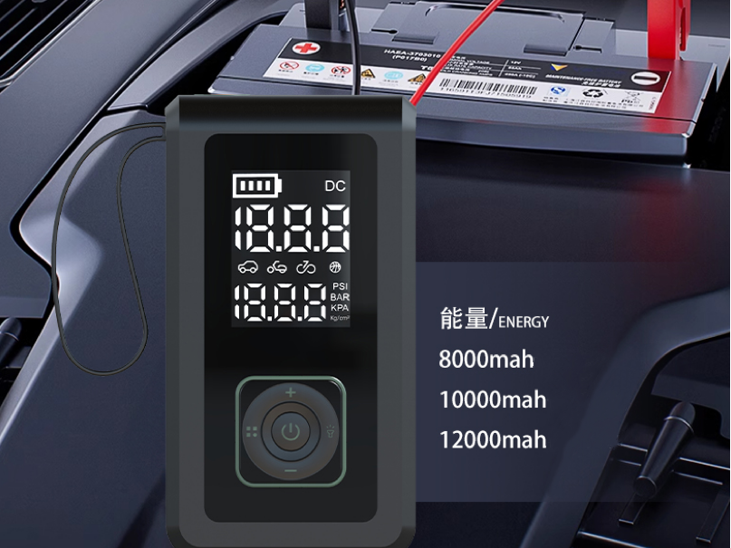 Safely using a portable car jump starter